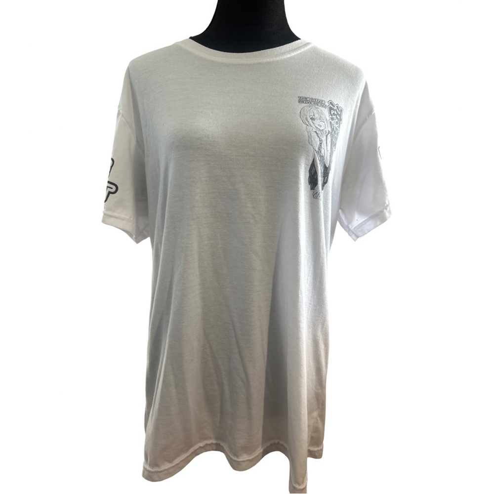 Weekend Warrior “The Love Movement”anime t-shirt sz Large Polyester-Cotton !!